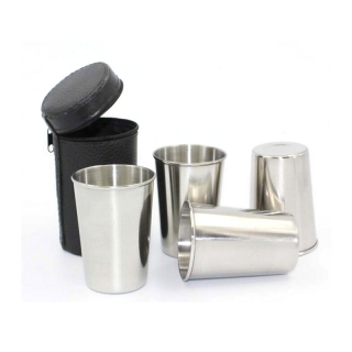 Stainless Steel Drinking Cup Set