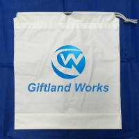 Custom Plastic Drawstring Cinch Bag