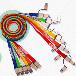 Multi Phone Lanyard Data Cable Charging Cable