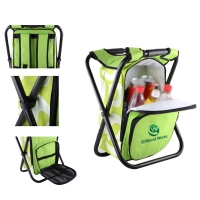 Portable Chair with Cooler Bag