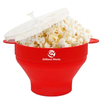 Collapsible Microwave Silicone Popcorn Bowl Maker