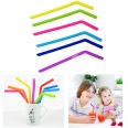 Reusable Silicone Drinking Straws Flexible Straw