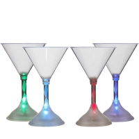 Party Activated LED Light Up Wine Glasses