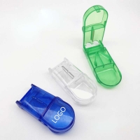 Pill Case with Cutter