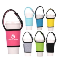 Neoprene Coffee Cup Sleeves with Handle