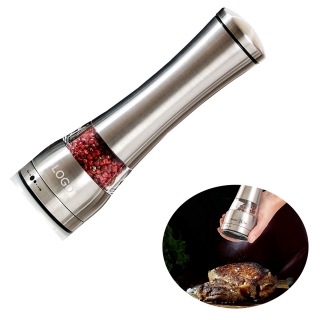 Stainless Steel Pepper or Salt Grinder