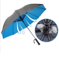 Folding Umbrella Built In Fan