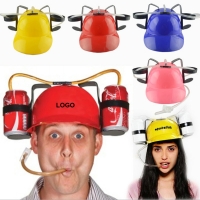 Guzzler Helmet Drinking Hat