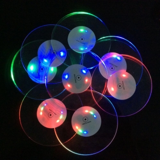 Acrylic Flashing LED Coaster