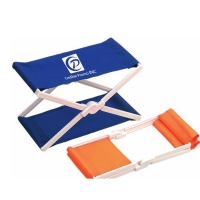 Plastic Mini Folding Beach Pillow