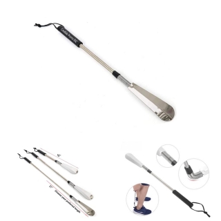 Stainless Steel Extendable Retractable Shoehorn