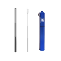 Telescopic Stainless Steel Drinking Straws