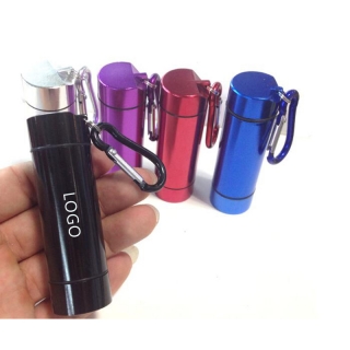 Portable Metal Ashtray KeyChain