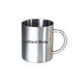 Double Wall Stainless Steel Cup With Handle 11OZ