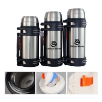 2 Liter Volume Outdoor Stainless Steel Travel Thermo Jug