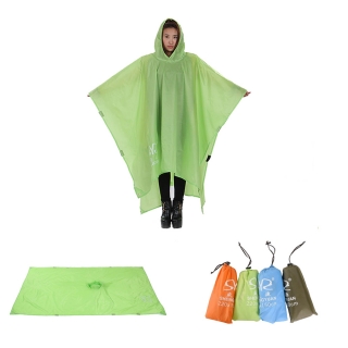 3-in-1 Reusable Rain Poncho