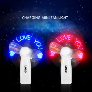 LED Handheld Message Fan