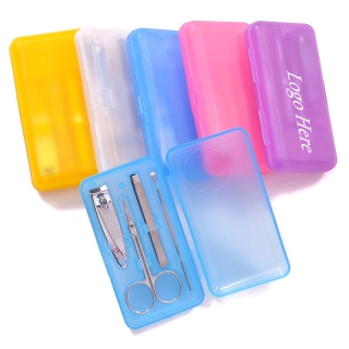 Travel Manicure Kit In Plastic Case