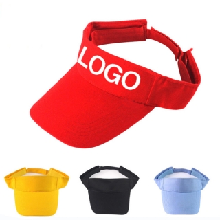 Summer Adjustable Sports Cap Visor Hat Colorful Sun Visor Cap