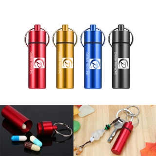 Aluminum Alloy Outdoor Emergency Pills Bottle