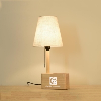 Simple Linen Fabric Table Lamp