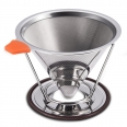 Pour Over Coffee Filter Stainless Steel Permanent Coffee