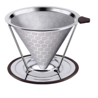 Honeycombed Stainless Steel Coffee Filter