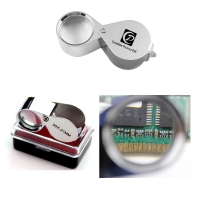 Foldable 30X Magnification Pocket Jewellery Loupe