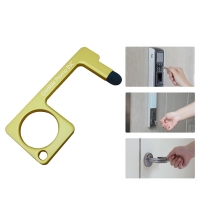 No Touch Alloy Door Opener with Stylus