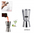 25ml/50ml 304 Stainless Steel Cocktail MeasuringJigger