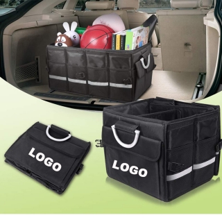 Collapsible Car Trunk Organizer Heavy Duty Storage Bins