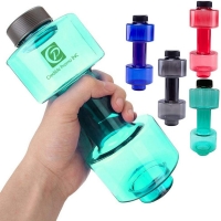 Large Capacity 550ml/18OZ Dumbell Shape Water Bottle