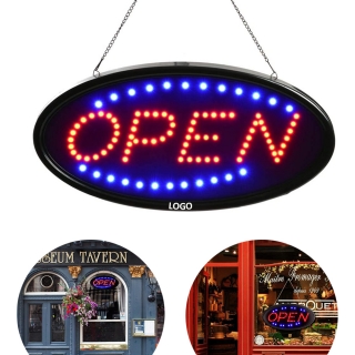 LED Business Open/Close Sign Advertisement Board