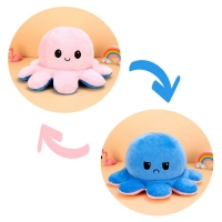 Plush Face-Changing Octopus Doll