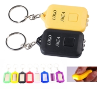 Solar Flashlight Keychain