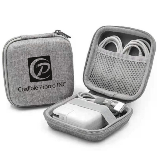 Portable Headphone Carrying Cable Charger Storage Bag