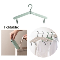 Portable Foldable Plastic Clothing Hanger