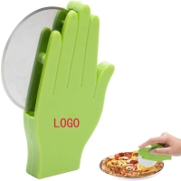 Palm Shape Pizza Cutter Wheel Stainless Steel Pizza Slicer