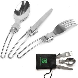 Folding Camping Flatware Sets