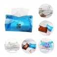 PVC Waterproof Paper Holder Toilet Tissue Storage Box Paper Dispenser