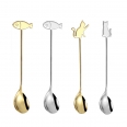 Stainless Steel Dessert Spoon Stirring Stick Spoon