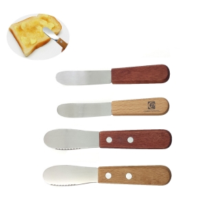 Stainless Steel Straight Edge Butter Spreader Sandwich Cream Cheese Knife