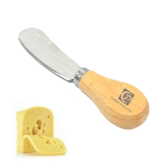 Stainless Steel Cheese Spreader Butter Knife with Wooden Handle