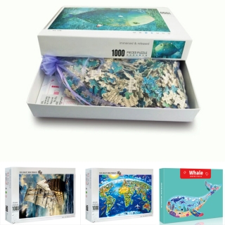 Custom Size Shape Imprint Jigsaw Puzzles