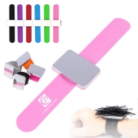 Magnetic Pin Holder Wristband Slap Bracelet