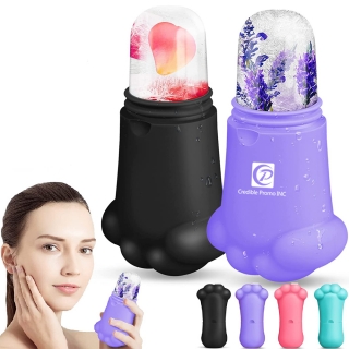 Cat Paw Ice Face Roller For Puffiness Relief