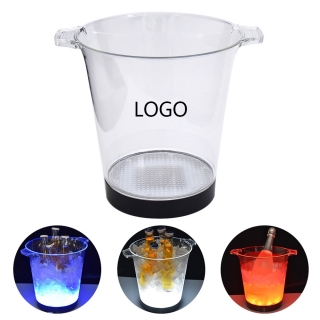 Luminous Beverage Ice Bucket with Handles