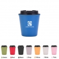 12oz Wheat Straw Travel Mug Coffee Cup With Lid