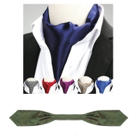 Polyester Silk Men's Fashion Ascot Tie Cravat