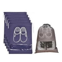 Non-woven Drawstring Shoe Bag Shoe Pouch Packing Organizer